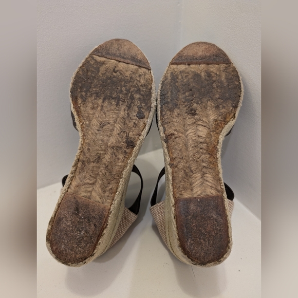 Ralph Lauren Charla Wedge Sandals - Picture 8 of 8